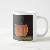 ヴィンテージSF、ゲニミード宇宙飛行士 ジャンボコーヒーマグカップ (右)