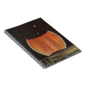 ヴィンテージSF、ゲニミード宇宙飛行士 ノートブック (右側)