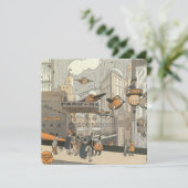 ヴィンテージSF、パリ、フランス招待状 招待状 (スタンド正面)