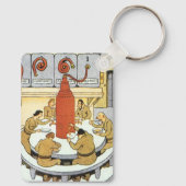 ヴィンテージSF、労働科学食べ者 キーホルダー (裏面)