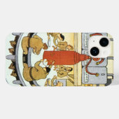 ヴィンテージSF、労働科学食べ者 Case-Mate iPhoneケース (裏面 (横))