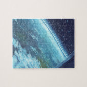 ヴィンテージSF、地球と星 ジグソーパズル (横)