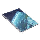 ヴィンテージSF、地球と星 ノートブック (右側)