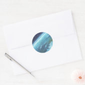 ヴィンテージSF、地球と星 ラウンドシール (封筒)