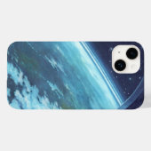ヴィンテージSF、地球と星 Case-Mate iPhoneケース (裏面 (横))