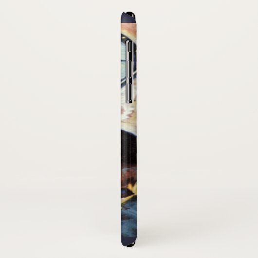 ヴィンテージSF、女性実験室実験 Case-Mate iPhoneケース (裏面/左)