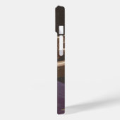 ヴィンテージSF、宇宙ステーションwith Planet Case-Mate iPhoneケース (裏面 / 左)