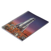 ヴィンテージSF、宇宙飛行士カブトムシエイリアン ノートブック (左側)