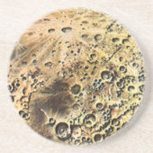 ヴィンテージSF、月の上のロケット船 コースター (正面)