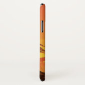 ヴィンテージSF、火山のSFエイリアン Case-Mate iPhoneケース (裏面/右)