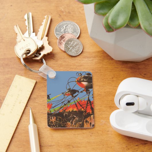 ヴィンテージSF HGウェルズ世界大戦 キーホルダー (デスク)