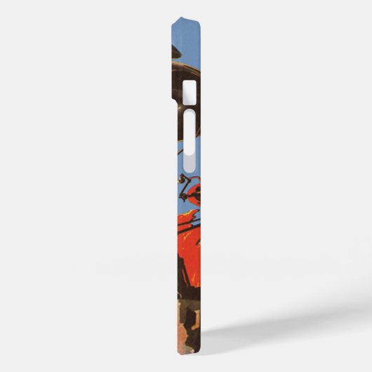 ヴィンテージSF HGウェルズ世界大戦 Case-Mate iPhoneケース (裏面 / 左)