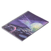 ヴィンテージSF、Orbと白熱［赤熱］光を放つエイリアン ノートブック (左側)