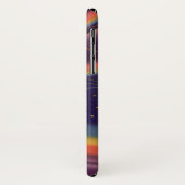 ヴィンテージSF、Sci Fiレインボー宇宙飛行士 Case-Mate iPhoneケース (裏面/左)