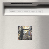 ヴィンテージSF Sci Fi未来型機械 マグネット (インサイチュ (食洗機))