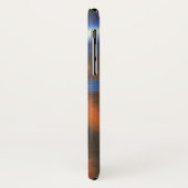 ヴィンテージSF, Sci Fi赤銀河系渦巻き Case-Mate iPhoneケース (裏面/左)