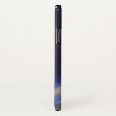 ヴィンテージSF、Sci Fi Rocket over Earth Case-Mate iPhoneケース (裏面/右)