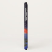 ヴィンテージSF、Sci Fi Rocket over Earth Case-Mate iPhoneケース (裏面/左)