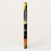 ヴィンテージSF、UFOのSFエイリアン Case-Mate iPhoneケース (裏面/左)