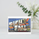 ヴィンテージSioux滝、SDポストカード ポストカード (スタンド正面)