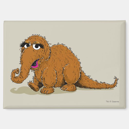 ヴィンテージSnuffleupagus マグネット (正面)