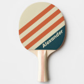 ヴィンテージSport Waveストライプの名前 卓球ラケット (正面)