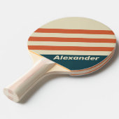 ヴィンテージSport Waveストライプの名前 卓球ラケット (正面アングル)