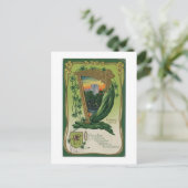 ヴィンテージSTパトリックスデイカード ポストカード (スタンド正面)