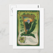 ヴィンテージSTパトリックスデイカード ポストカード (正面/裏面)