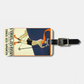 ヴィンテージSt Croix ラゲッジタグ (正面横)