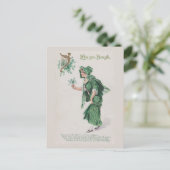 ヴィンテージSt patricks dayエリンゴーブラグ シーズンポストカード (スタンド正面)