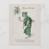 ヴィンテージSt patricks dayエリンゴーブラグ シーズンポストカード (正面)
