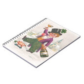 ヴィンテージSt patricks dayシャムロックシャンパーニュ ノートブック (左側)