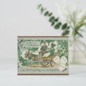 ヴィンテージSt patricks day ポストカード (スタンド正面)