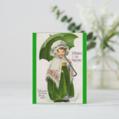 ヴィンテージSt patricks day ポストカード (スタンド正面)