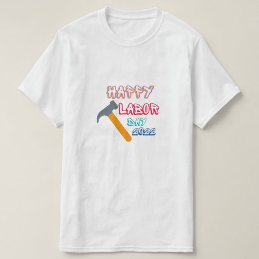ヴィンテージTシャツのハッピーラバー Tシャツ (デザイン正面)
