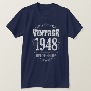 ヴィンテージTシャツを言う1948年のおもしろいな第70誕生日 Tシャツ