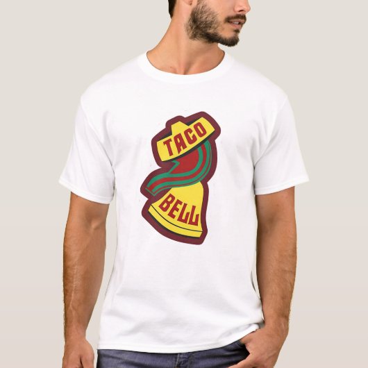 ヴィンテージTaco Bellロゴ - レトロなタコス Tシャツ (正面)