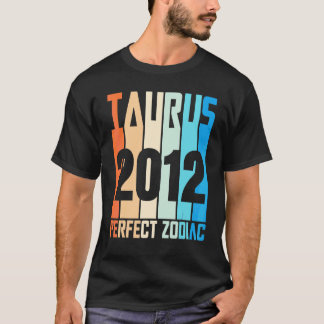 ヴィンテージTaurus 2012完璧な〔占星術の〕十二宮図10歳 Tシャツ