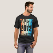 ヴィンテージTaurus 2012完璧な〔占星術の〕十二宮図10歳 Tシャツ (正面フル)