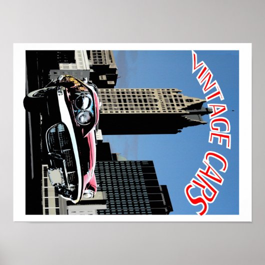 ヴィンテージTBirdPoster ポスター (正面)