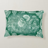 ヴィンテージTeleostei Shells and Fish by Ernst Haeckel アクセントクッション (裏面)