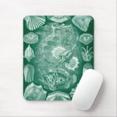ヴィンテージTeleostei Shells and Fish by Ernst Haeckel マウスパッド (マウス)