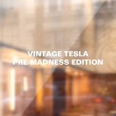ヴィンテージTESLA PRE-MADNESS EDITION ウィンドウサイン (シート2)