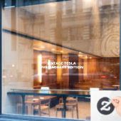 ヴィンテージTESLA PRE-MADNESS EDITION ウィンドウサイン (カフェ窓)