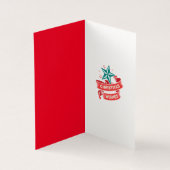 ヴィンテージTEXMASクリスマスカード (内部)