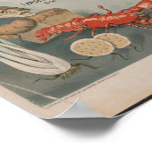 ヴィンテージTHE UNIVERSAL FOOD CHOPPER DECO POSTER ポスター (角)