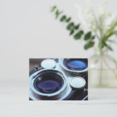 ヴィンテージTLRカメラ 名刺 (スタンド正面)