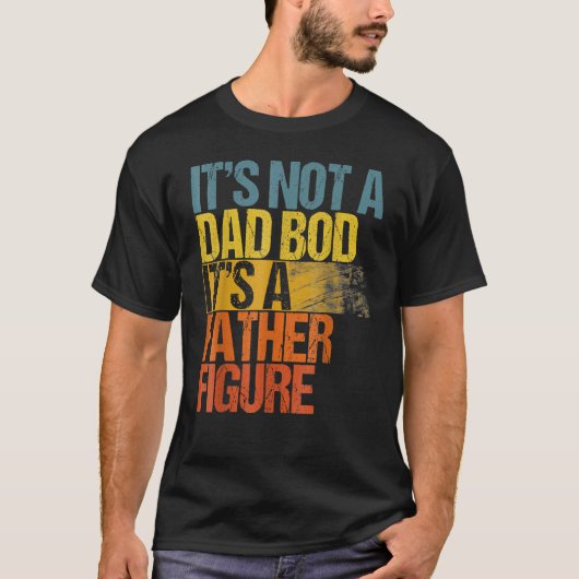 ヴィンテージT's Not AパパBod It's A Father姿 Tシャツ (正面)