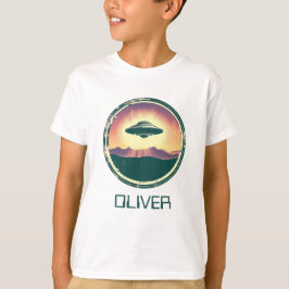 ヴィンテージUFOパーソナライズ Tシャツ